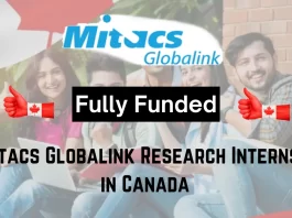 Mitacs Globalink Research Internship (GRI) 2024 in Canada